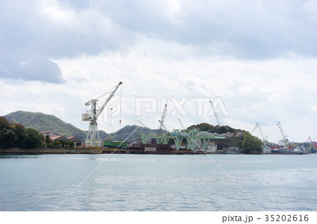 造船所・造船（日本・広島・尾道） 35202616