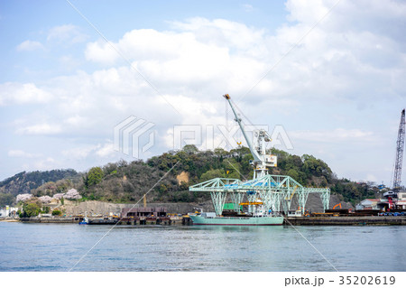 造船所・造船（日本・広島・尾道） 35202619
