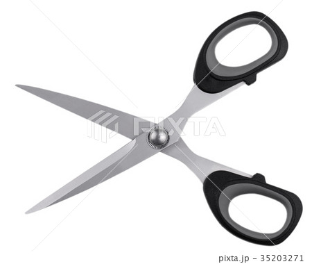 Scissors isolated on a white background. 35203271