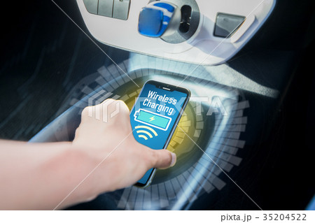 車載ワイヤレス充電器 35204522