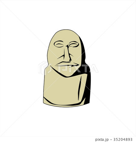 Stone idol balbal are scattered on the Kazakh Stone idol balbal are scattered on the Kazakh 35204893
