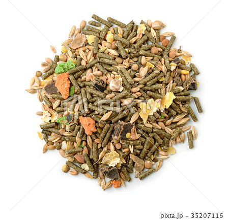 Top view of rodents feed Top view of rodents feed 35207116