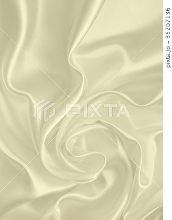 Smooth elegant golden silk or satin luxury cloth  35207136