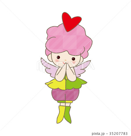 ハートのPIXY 妖精 天使 キューピット 35207783