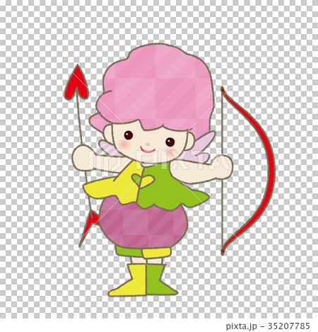 ハートのPIXY 妖精 天使 キューピット 35207785