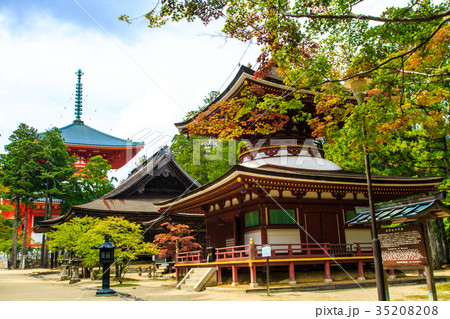 壇上伽藍　東塔　高野山　世界遺産 35208208
