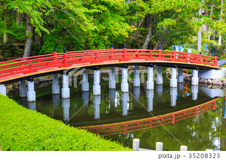 壇上伽藍　蓮池　善女龍王社　高野山　世界遺産 35208323