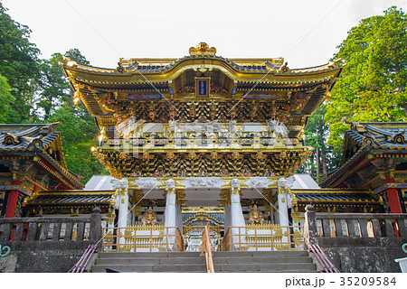 修復された陽明門 35209584