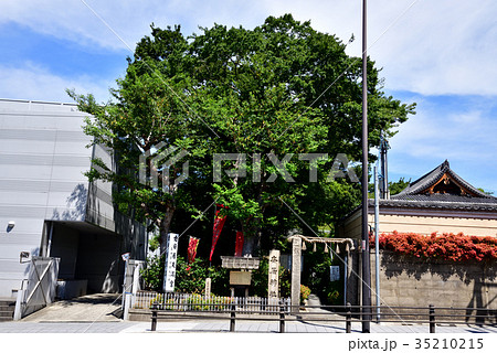 天王寺逢坂の安居神社 正面入り口 天王寺逢坂の安居神社 正面入り口 35210215