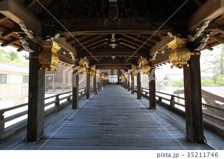 高田本山専修寺・通天橋の内観 35211746