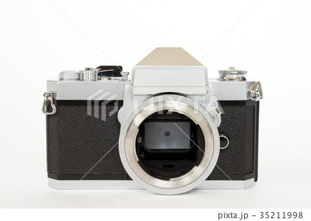 ビンテージカメラのイメージの写真素材