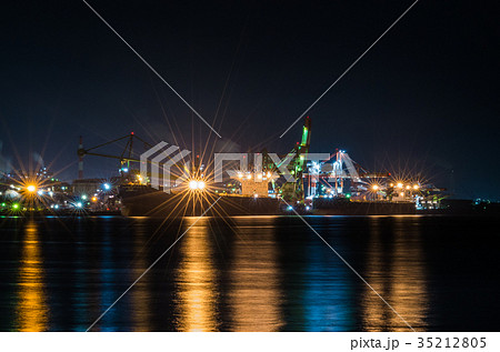 潮見ふ頭から見る夜景 潮見ふ頭から見る夜景 35212805