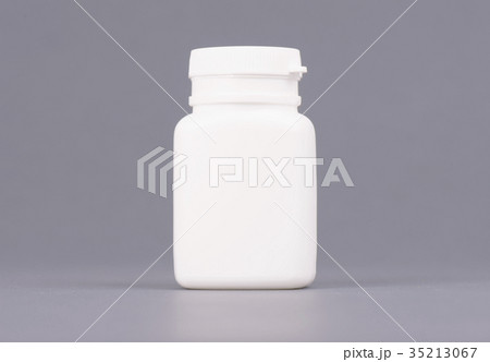 Blank big size medicine white plastic packaging Blank big size medicine white plastic packaging 35213067