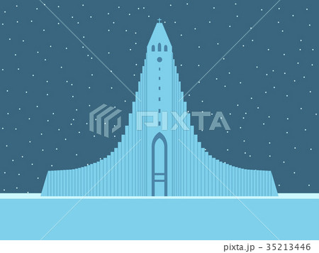 Hallgrimskirkja. Architectural landmark of Iceland Hallgrimskirkja. Architectural landmark of Iceland 35213446