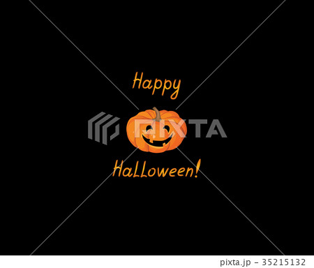 Halloween pumpkin greeting card Holiday background 35215132