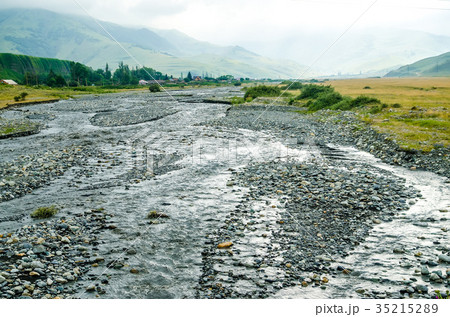 Scenic view of mountain river landscape 35215289