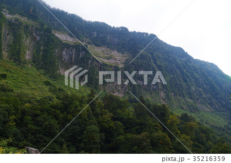 【富山県・立山】悪城の壁（称名滝付近） 35216359