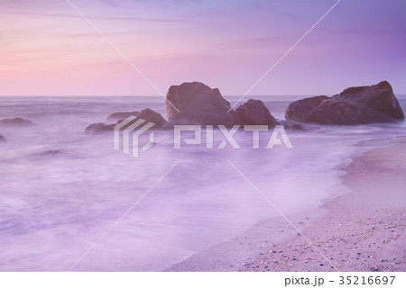 Sunrise at the sea 35216697