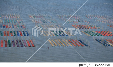 海苔網　海苔の種付け 35222156