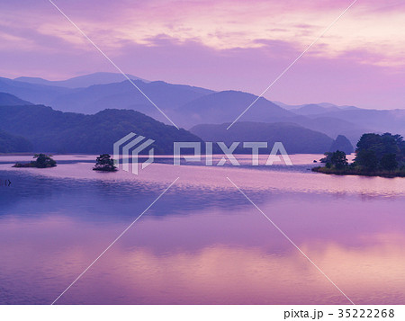 裏磐梯秋元湖 35222268