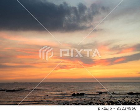 ビーチ 浜辺 渚 35224966