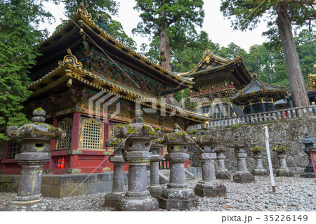 輪蔵　灯籠　日光東照宮 35226149