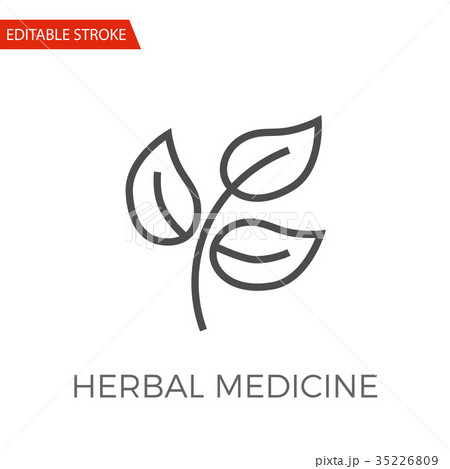 Herbal Medicine Vector Icon 35226809