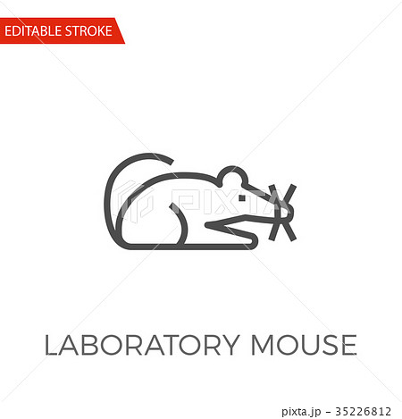 Laboratory Mouse Vector Icon Laboratory Mouse Vector Icon 35226812