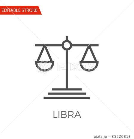 Libra Vector Icon Libra Vector Icon 35226813
