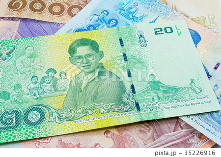20฿ Commemorative banknotes of the thai late King 35226916