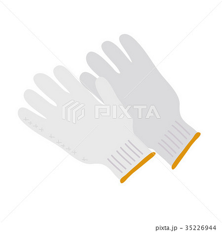 軍手 イラスト 防災グッズのイラスト素材