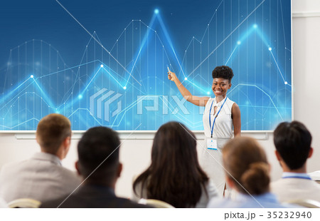 group of people at business conference or lecture group of people at business conference or lecture 35232940