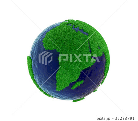 Eco world concept with white background Eco world concept with white background 35233791