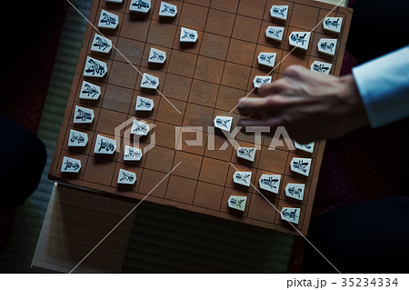 将棋の対局　手元 35234334