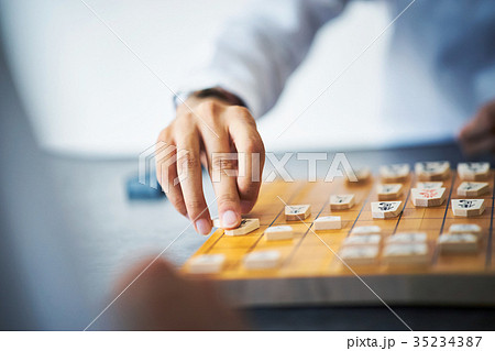 将棋の対局 手元 将棋の対局 手元 35234387