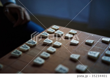 将棋の対局　手元 35234401