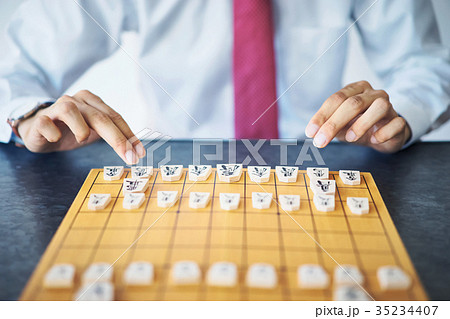 将棋の対局 手元 将棋の対局 手元 35234407