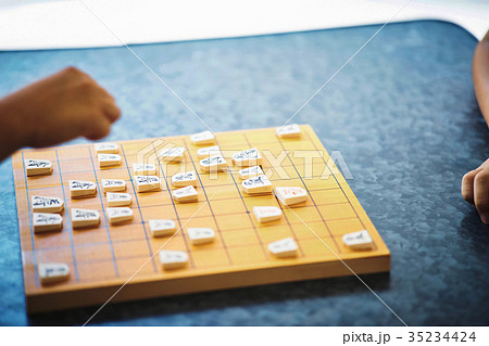 将棋の対局　手元 35234424