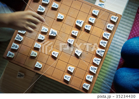 将棋の対局 手元 将棋の対局 手元 35234430