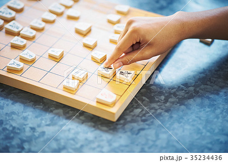 将棋の対局　手元 35234436