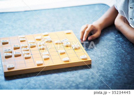 将棋の対局　手元 35234445