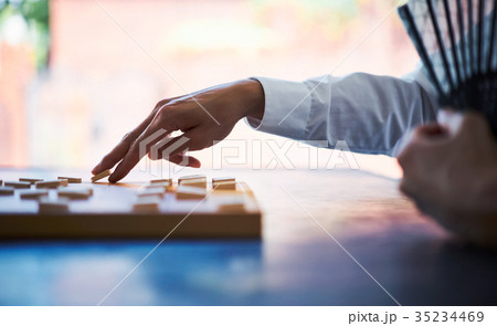 将棋の対局　手元 35234469