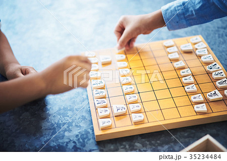 将棋の対局 手元 将棋の対局 手元 35234484