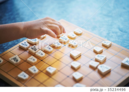 将棋の対局　手元 35234496
