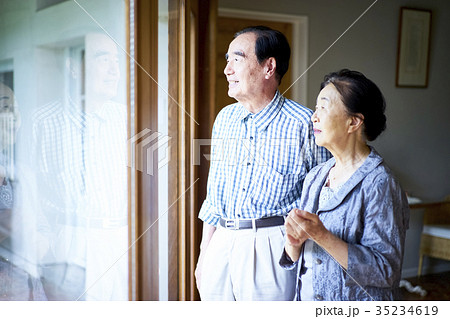 老夫婦　ライフスタイル 35234619