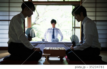 将棋の対局の写真素材 [35234781] PIXTA