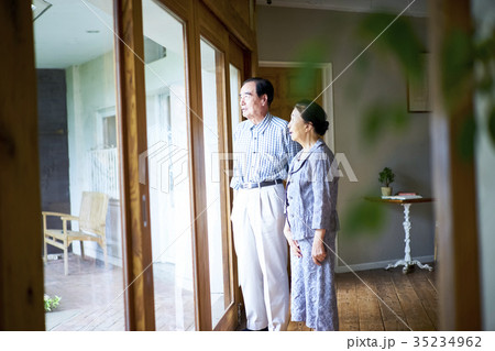 老夫婦　ライフスタイル 35234962