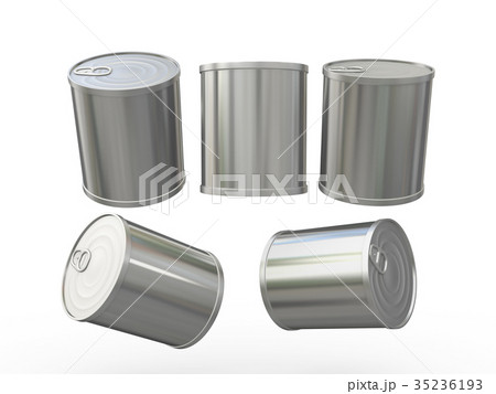 Blank tin can with pull tab for food product Blank tin can with pull tab for food product 35236193