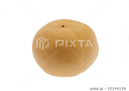 梨　南水梨　白抜き 35244139