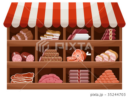 Meat farmer shop 35244703